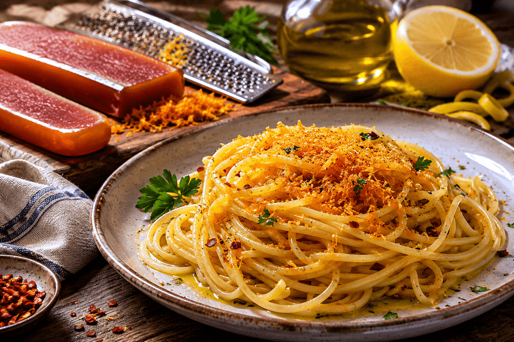 Bottarga di Muggine, o Ouro Salgado da Sardenha