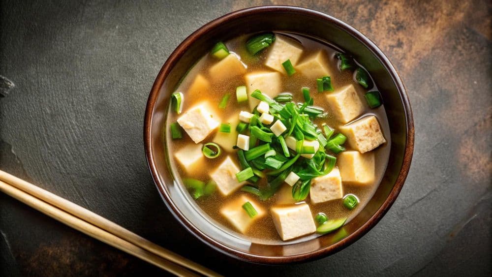 Miso-Suppe mit Wakame und Tofu – Makrobiotische Grundlage