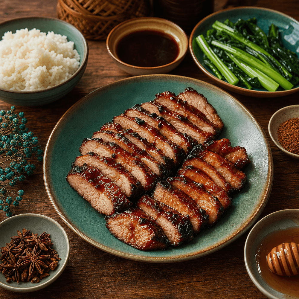 Chinese BBQ Pork: Honey & Five-Spice Glazed