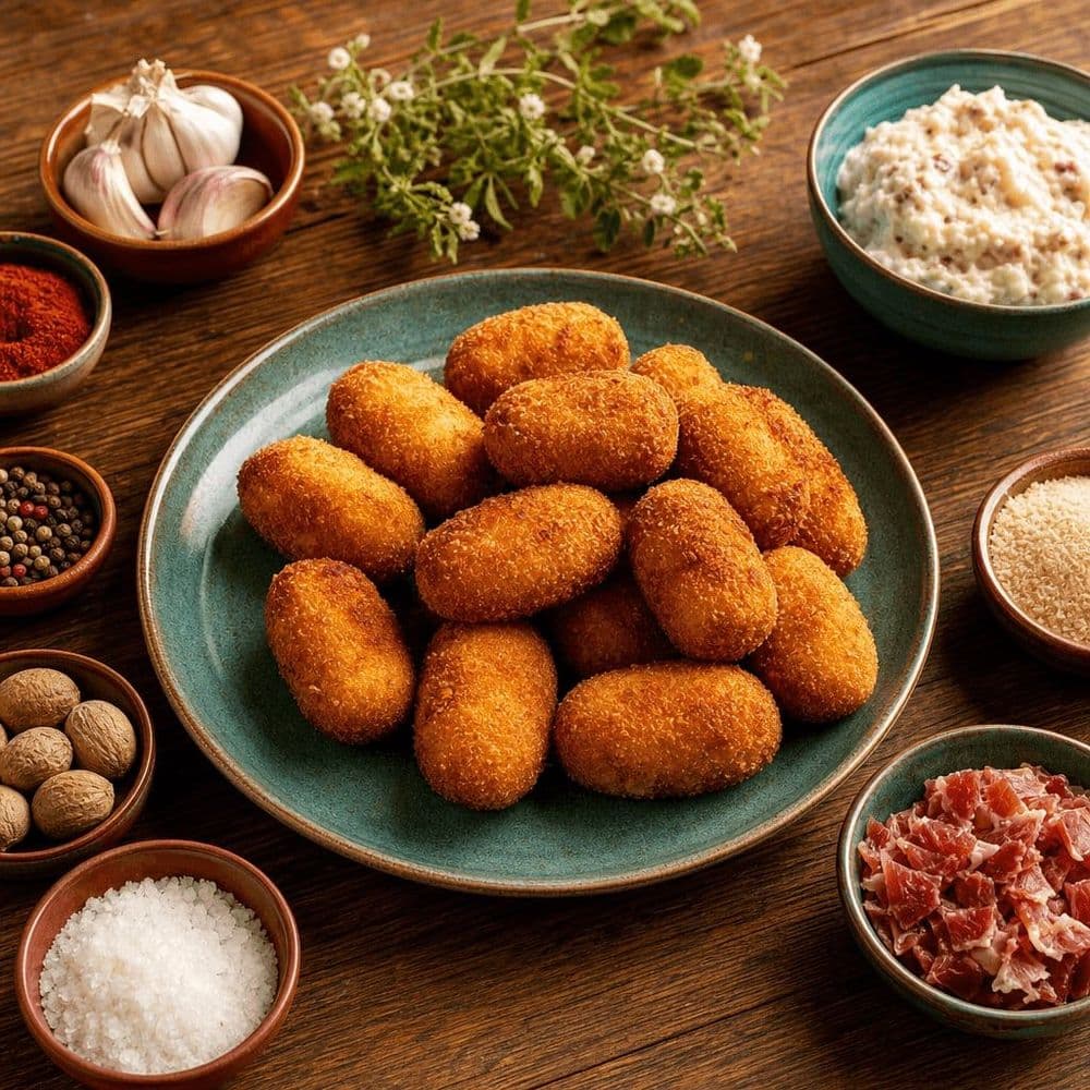 Croquetas, la herencia crujiente de la cultura de tapas española