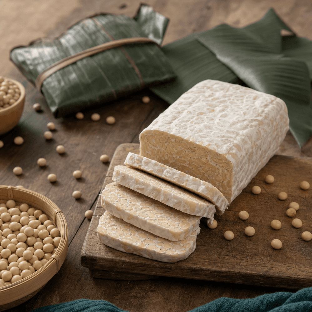 Tempeh, the Fermented Soybean with Complete Protein