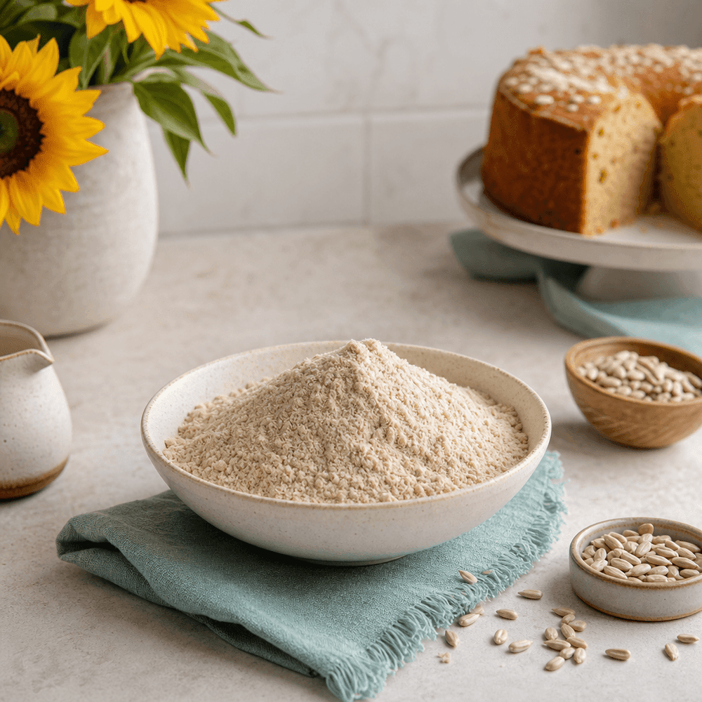 Farinha de Girassol, Alternativa para Castanhas