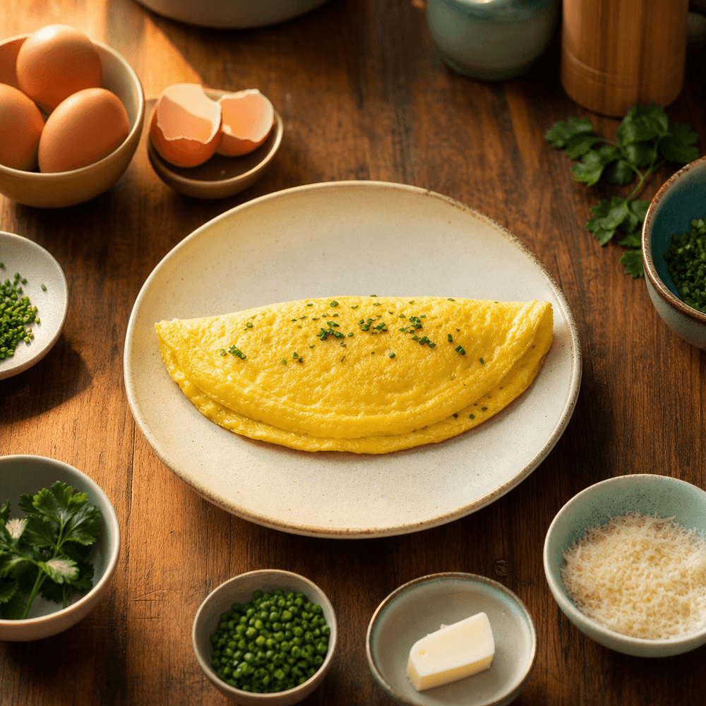 French Omelette: Motion and Curds