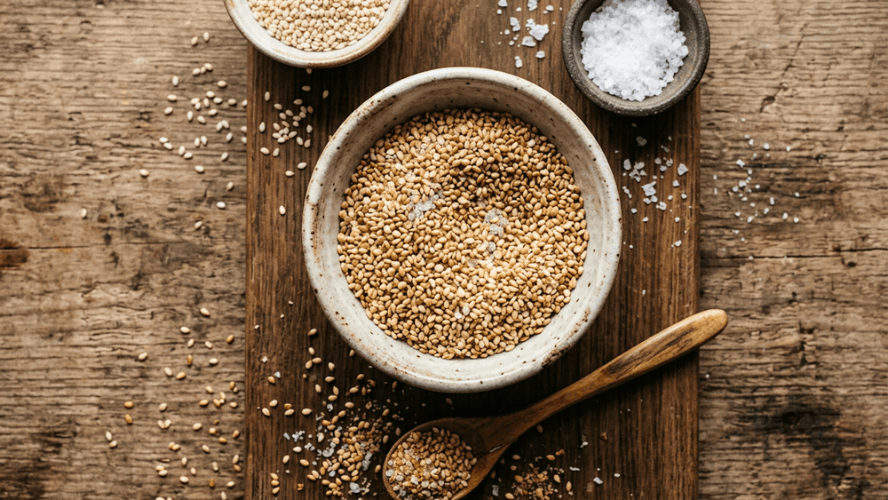 Gomasio, le condiment macrobiotique qui remplace le sel de table