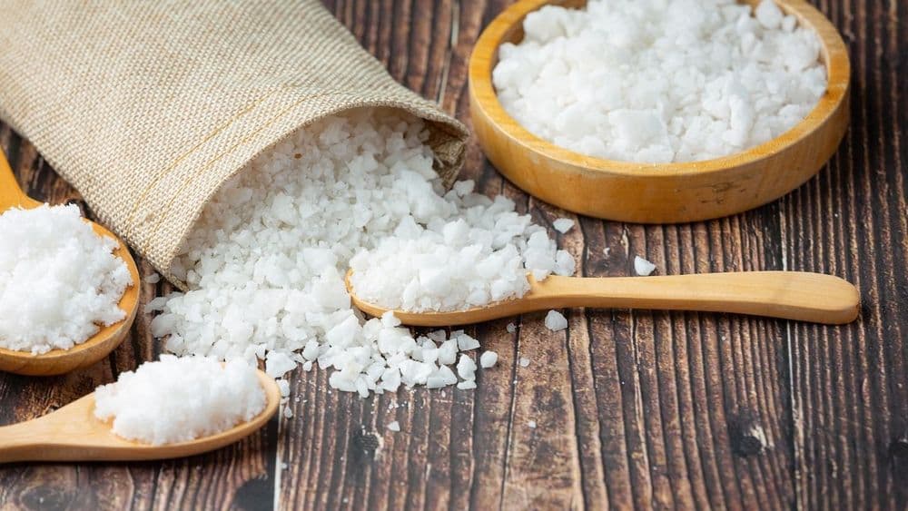 Sal kosher en la cocina profesional, por textura y control