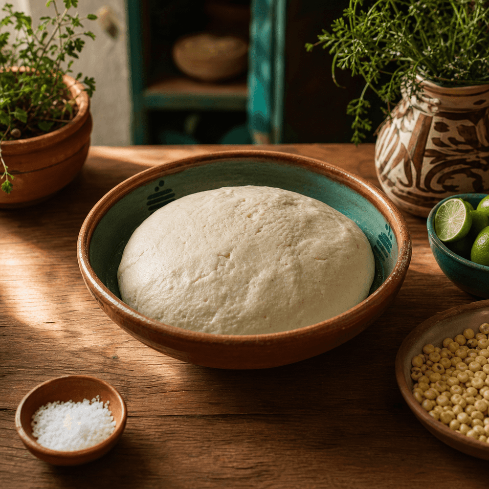 Masa Harina: Rest 15 Minutes to Prevent Cracking