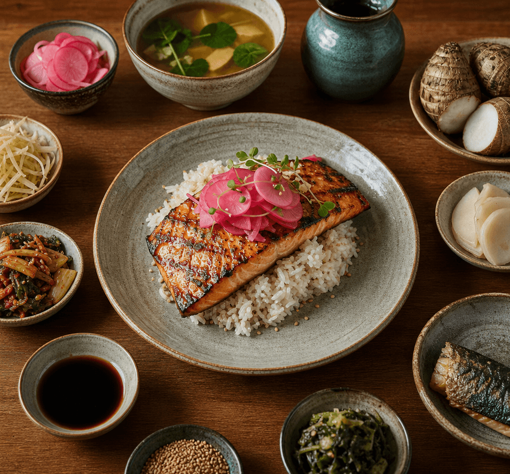 Japanische Paleo-Küche ohne Getreide