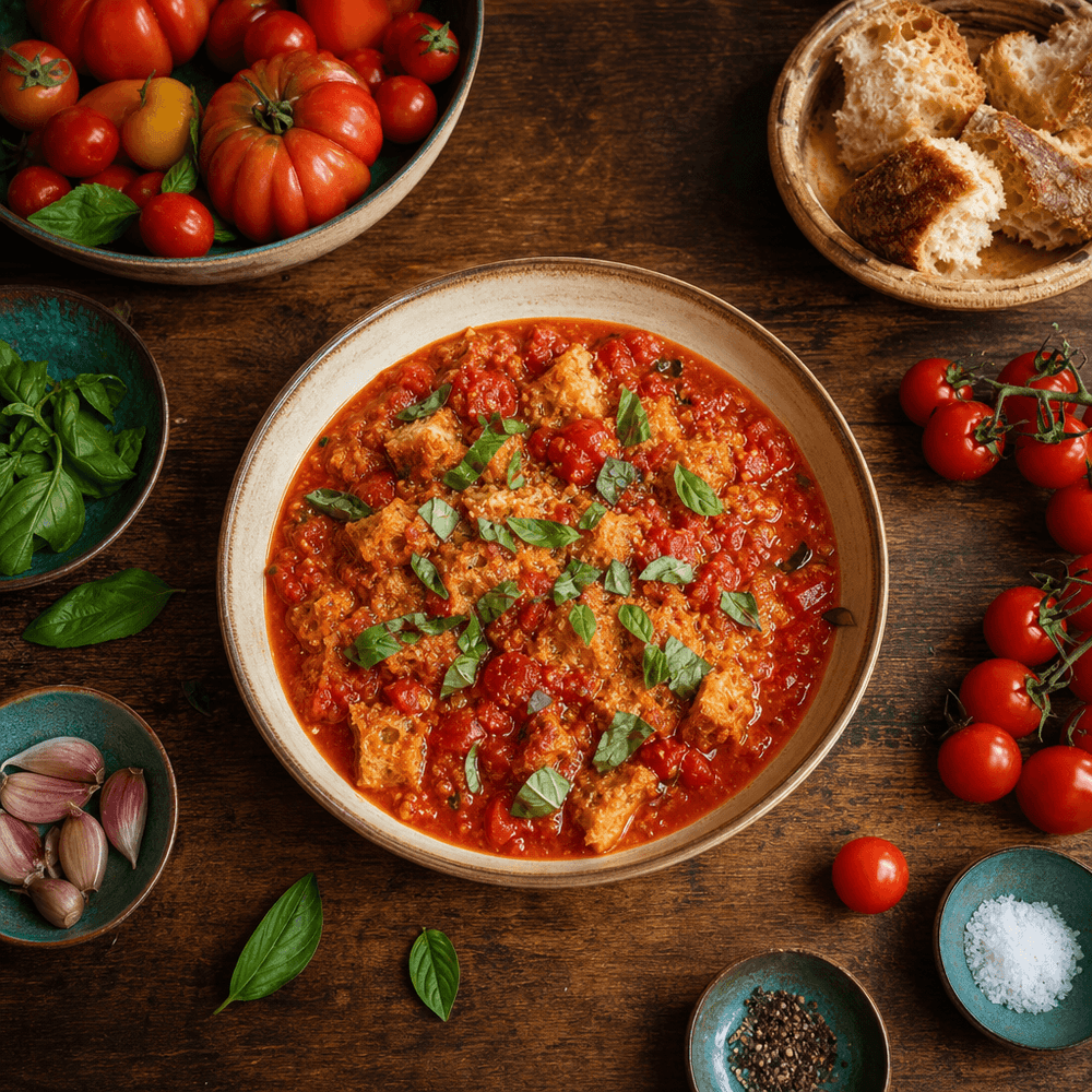 Pappa al Pomodoro, Tuscan Tomato and Bread Soup