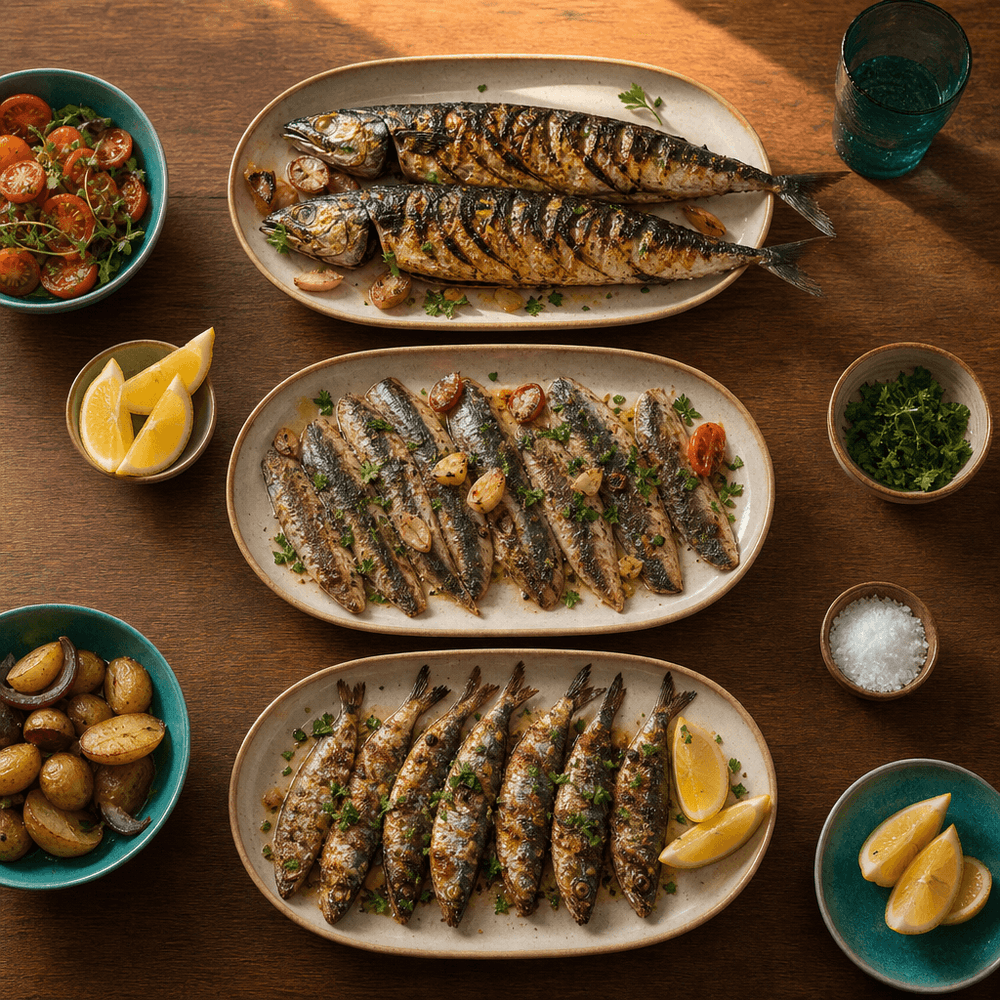 Anchoa, caballa y sardina: tres azules más allá del salmón