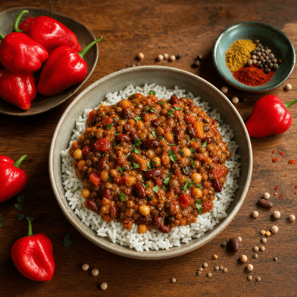 Piment Végétarien: Transformez Votre Bol de Riz