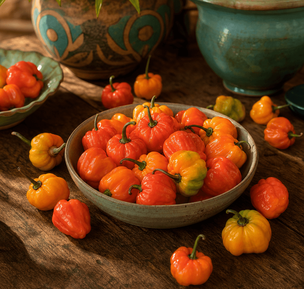 Pimenta Scotch Bonnet, Calor Frutal