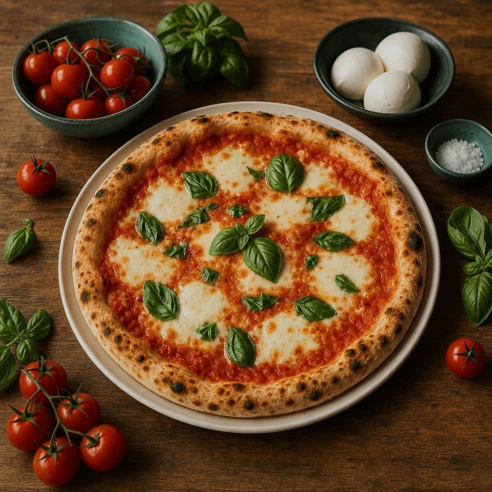 Pizza Margherita: Das Geheimnis der Mozzarella