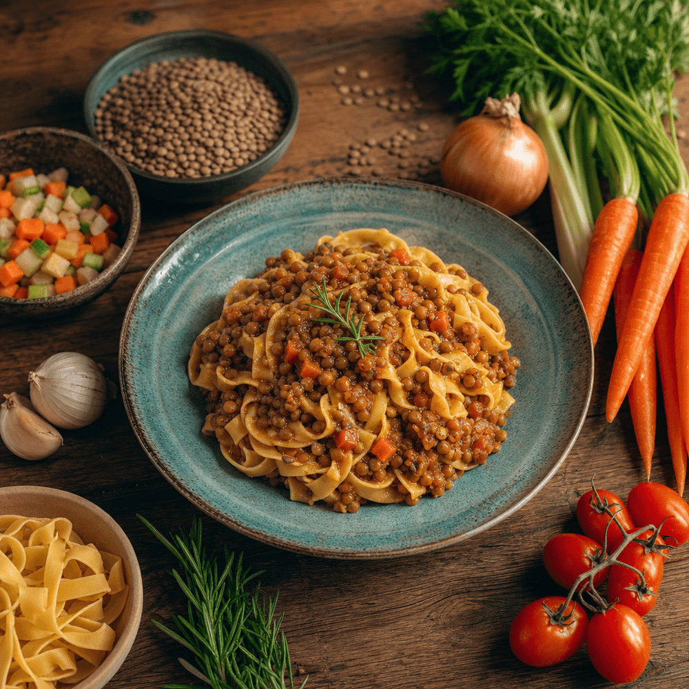 Ragù di Lenticchie, Cuore della Cucina Flexitariana Italiana