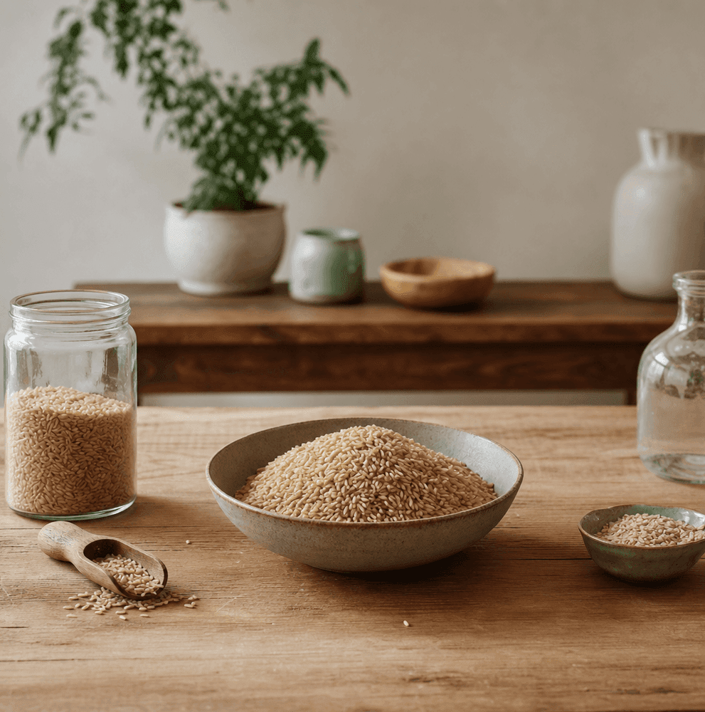 Riz complet, le grain méditatif de la cuisine macrobiotique