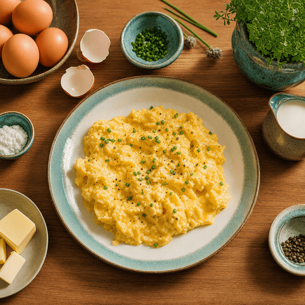 Rührei: Die Wissenschaft der perfekten Eiermasse