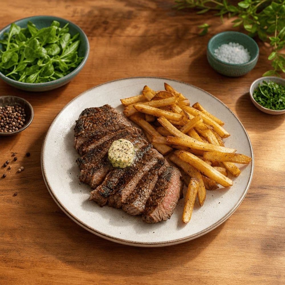 Steak Frites: Fleisch ruhen lassen für mehr Saft