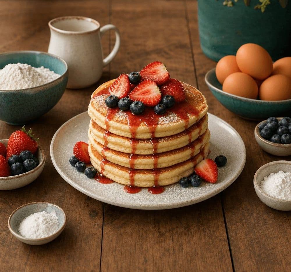 Tortitas esponjosas: el secreto de su textura